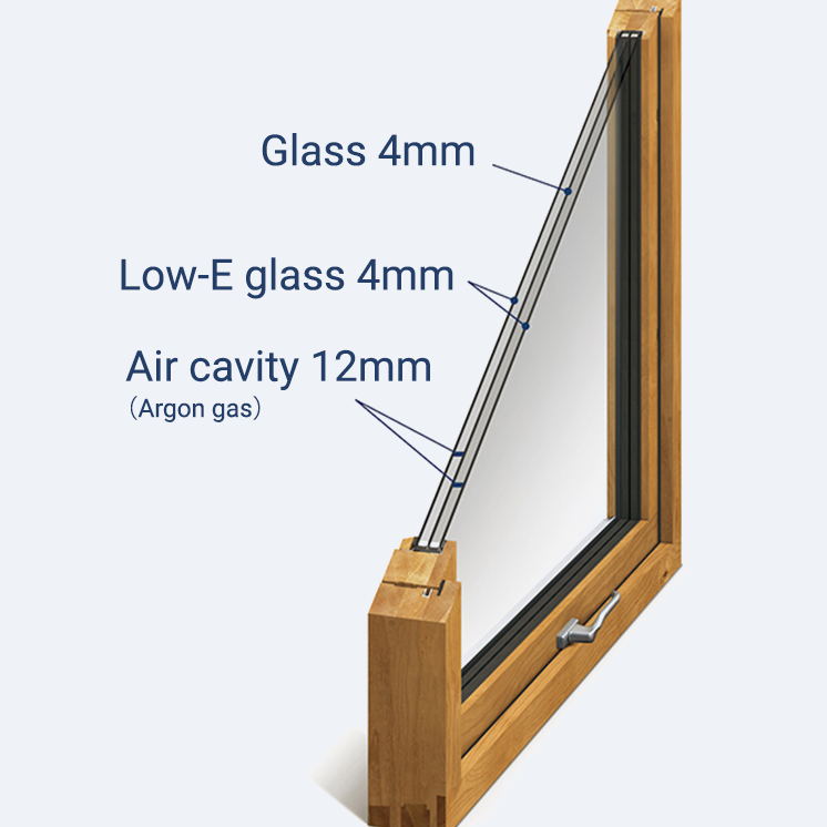 Timber-Framed, Triple-Glazed Windows