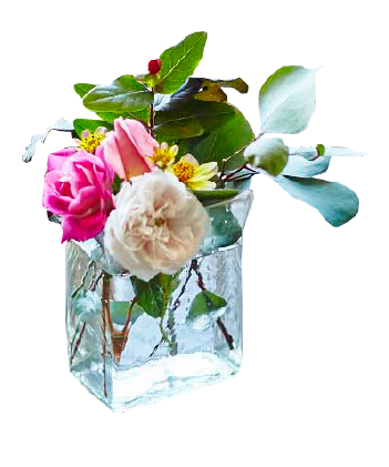 花瓶と花の写真