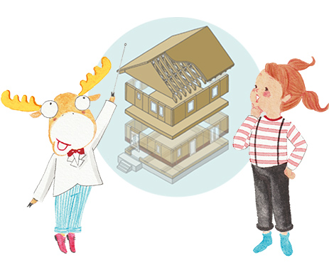 [TECHNOLOGY] なるほど！そうなんだ！スウェディちゃんとムース先生が探る スウェーデンハウスができるまで