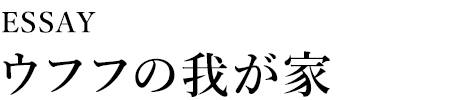 [Essay]ウフフの我が家