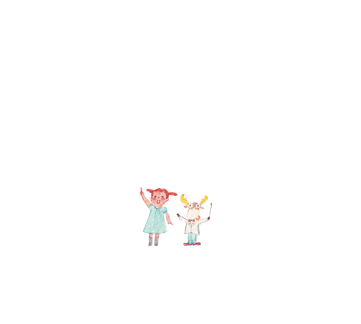 中央:スウェディ＆ムース先生
