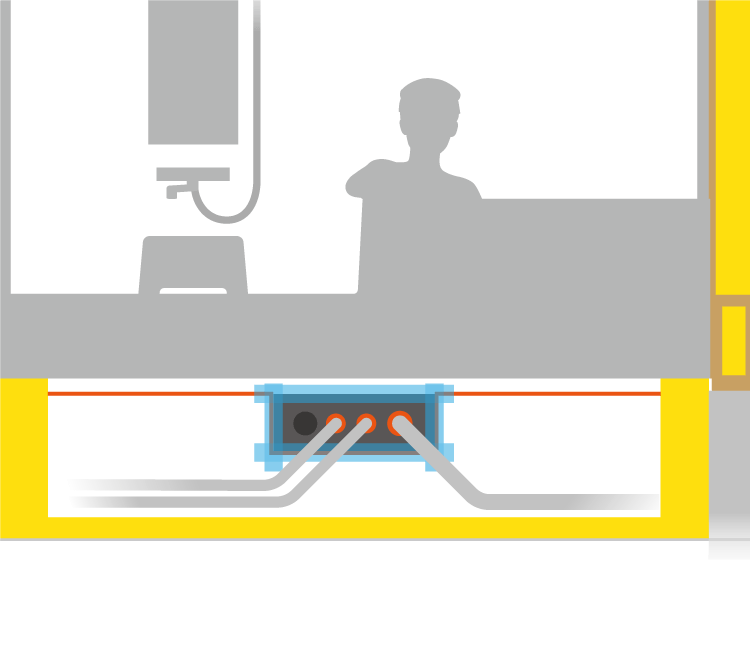 ユニットバス点検口キャップ