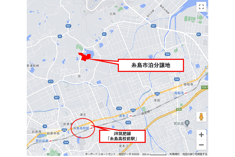 糸島市泊分譲住宅 10