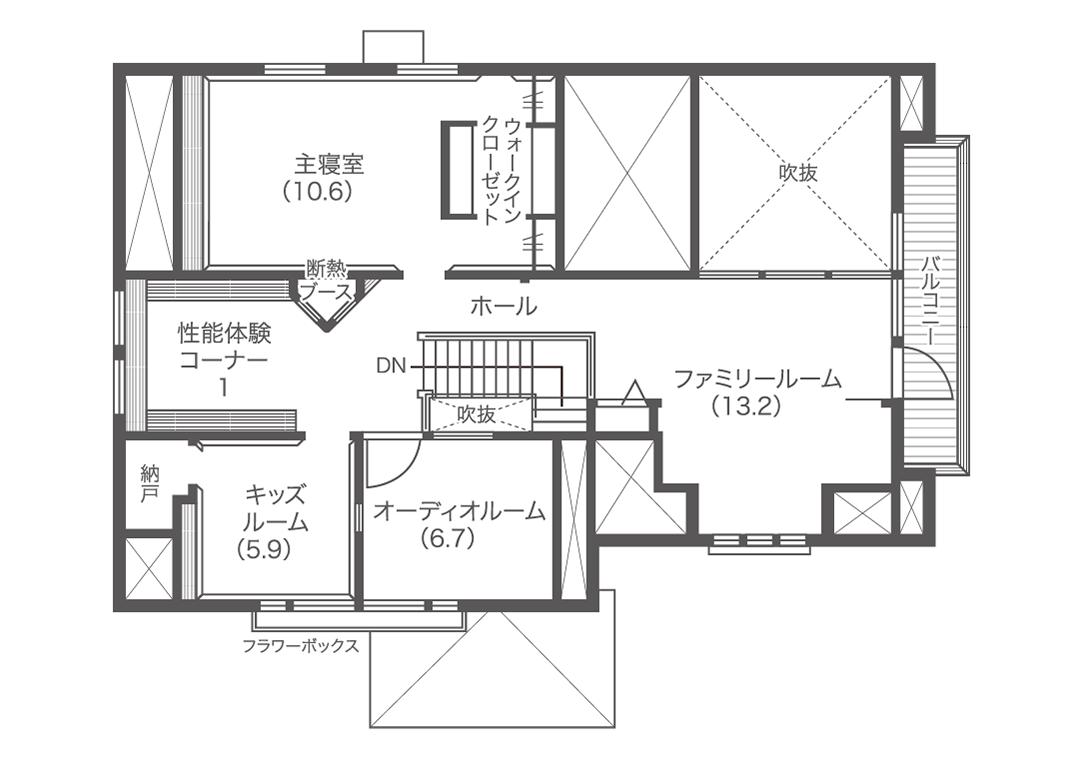 広島テレビ住宅展示場「住宅宣言吉島」吉島モデルハウス