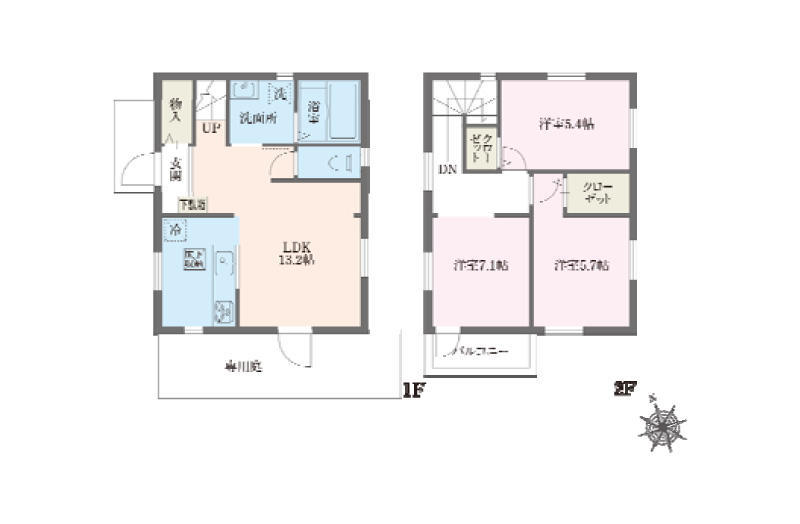 Swedish Villa Ring-Isle R 01-03（戸建タイプ）3棟 3